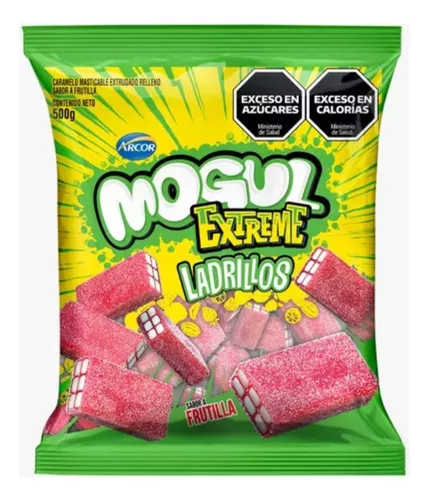 Goma Mogul Ladrillos Extreme x500g (x6)
