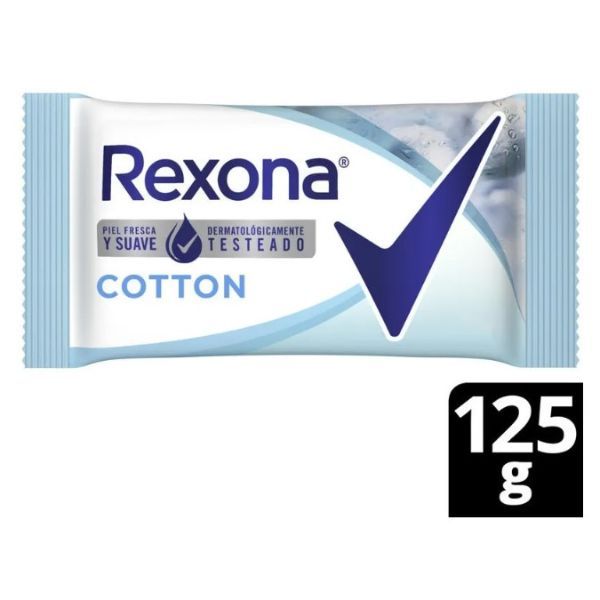 Rexona Jabón Cotton x125g (x12)