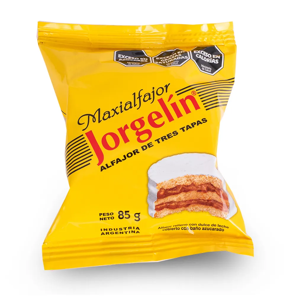 Alfajor Jorgelin Glaseado x85g (x24)