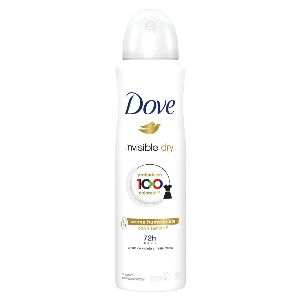 Dove Desodorante AP Mujer Invisible Dry x87g (x12)