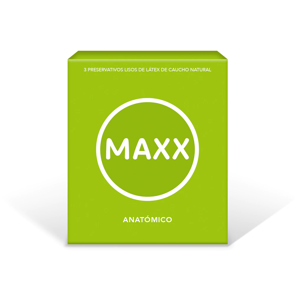 Preservativo Maxx Anatómico x3
