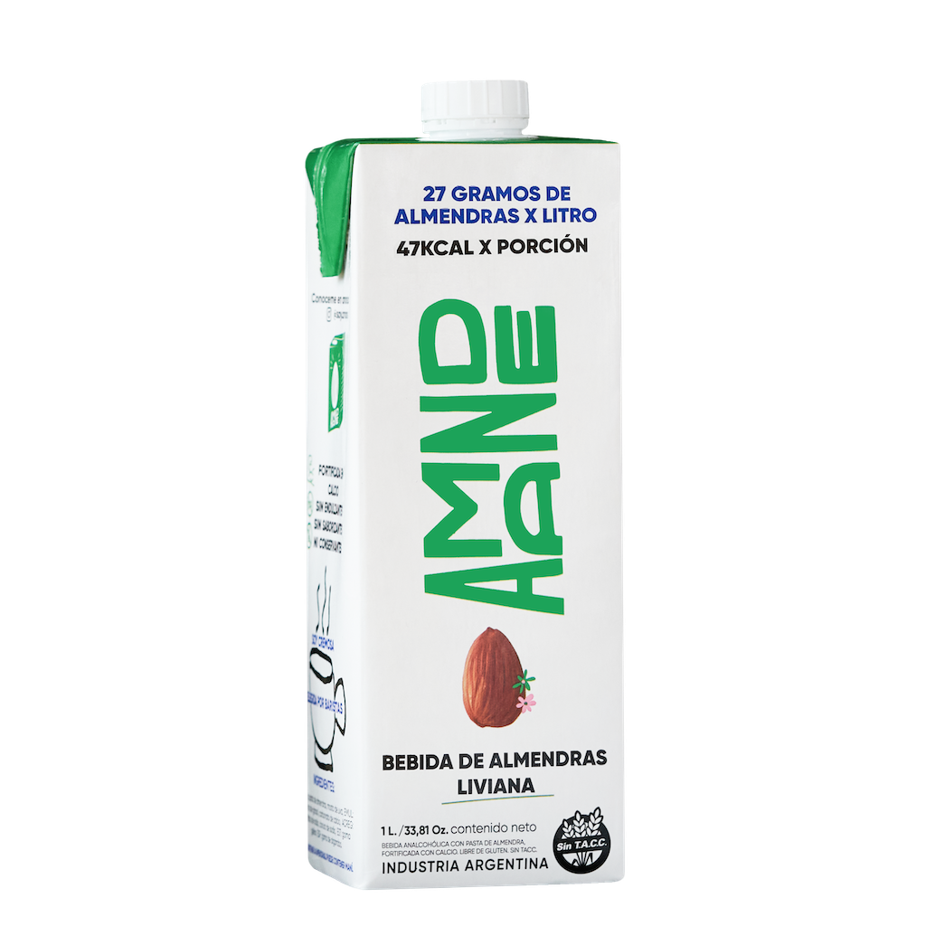 Leche de Almendras Amande Liviana x1L (x8)