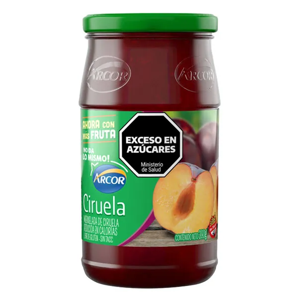 Mermelada Light Arcor Ciruela x390g (x12)