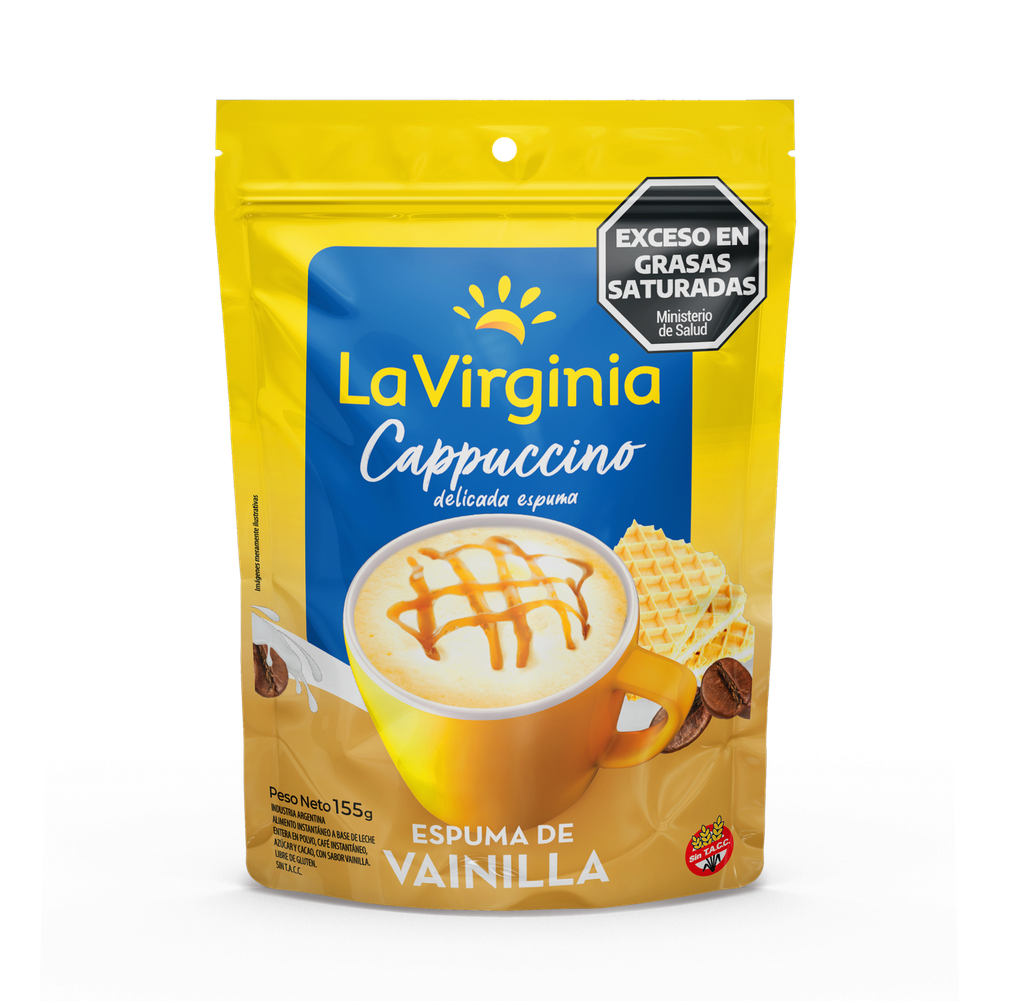 Cappuccino La Virginia Vainilla DP x155g (x10)