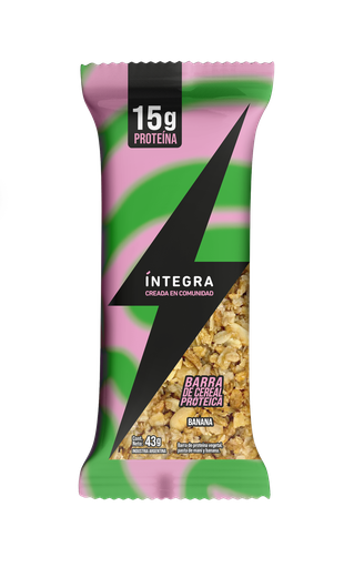 [101085] Barra Integra Proteica Banana x43g (16x10)