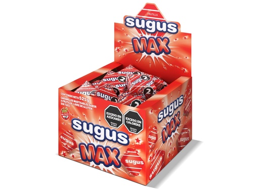 [8004] Sugus Max Frutilla x70u (12x70)