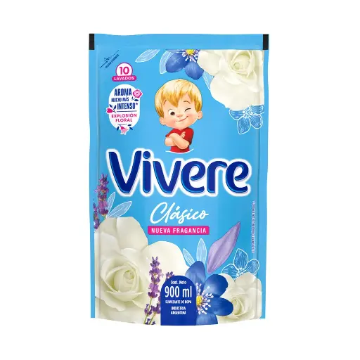 [72408] Vívere Suavizante Clásico DP x900ml (x12)