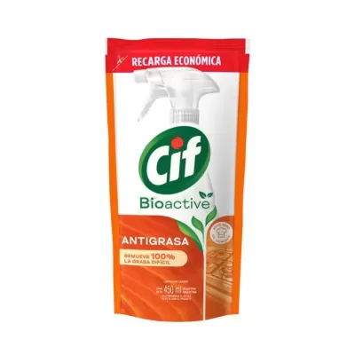 [72564] Cif Antigrasa Bioactive DP x450ml (x12)
