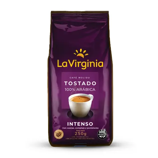 [100015] Café Molido La Virginia Tostado Intenso x250g (x12)