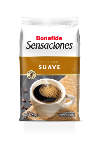 [100182] Café Bonafide Sensaciones Suave x125g (x12)