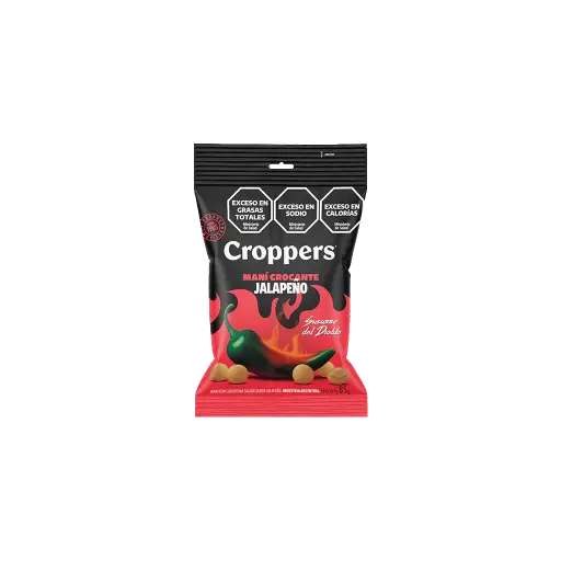 [100518] Maní Crocante Sabor Jalapeño Croppers x85g (x40)