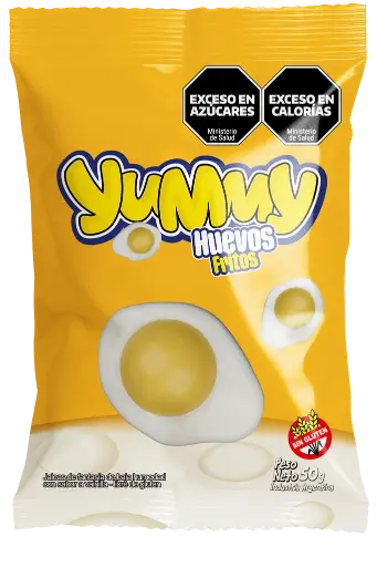 [100097] Gomitas Yummy Huevo Frito x50g (12x10)