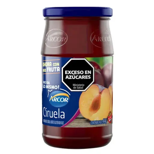 [100668] Mermelada Arcor Ciruela x454g (x12)