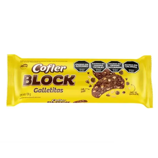 [100704] Galleta Cofler Block x124g (x30)