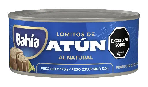 [100786] Lomitos de Atún al Natural Bahía x170g (x48)