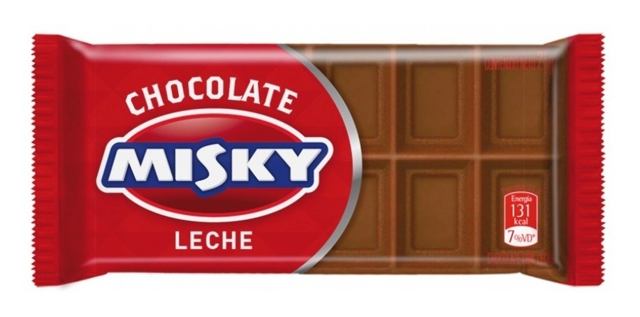 Choc.C/Leche Misky 30x25g.      