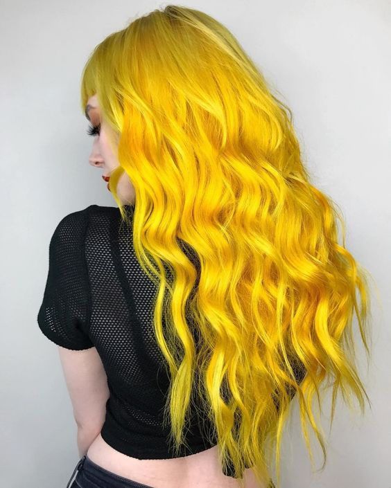 Pinta Pelo Color Amarillo 24x80g