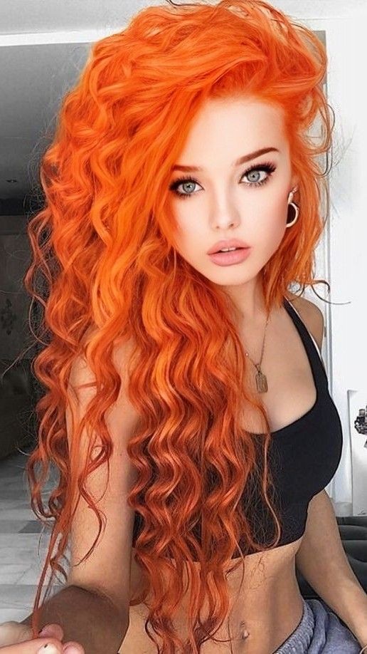 Pinta Pelo Color Naranja 24x80g