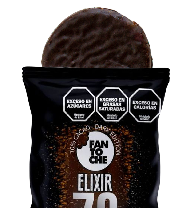 Alfajor Fantoche Elixir 70% Cacao 12x60g