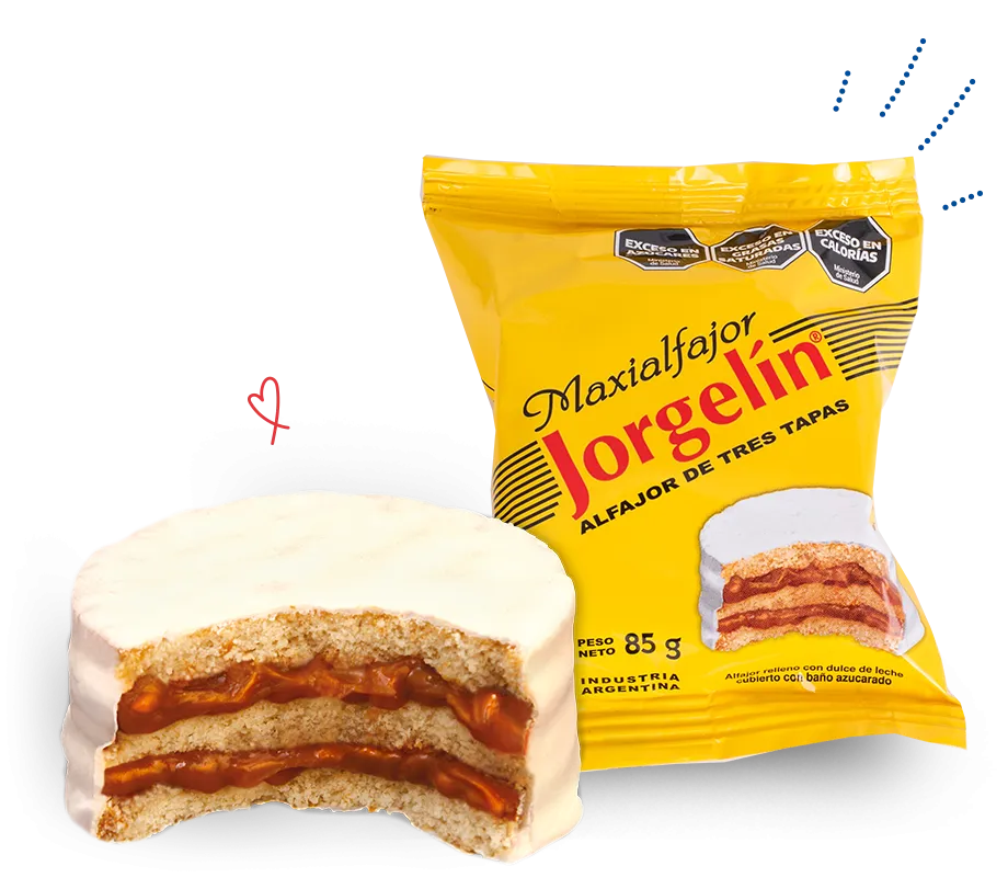 Alfajor Jorgelin Glaceado 24x85g