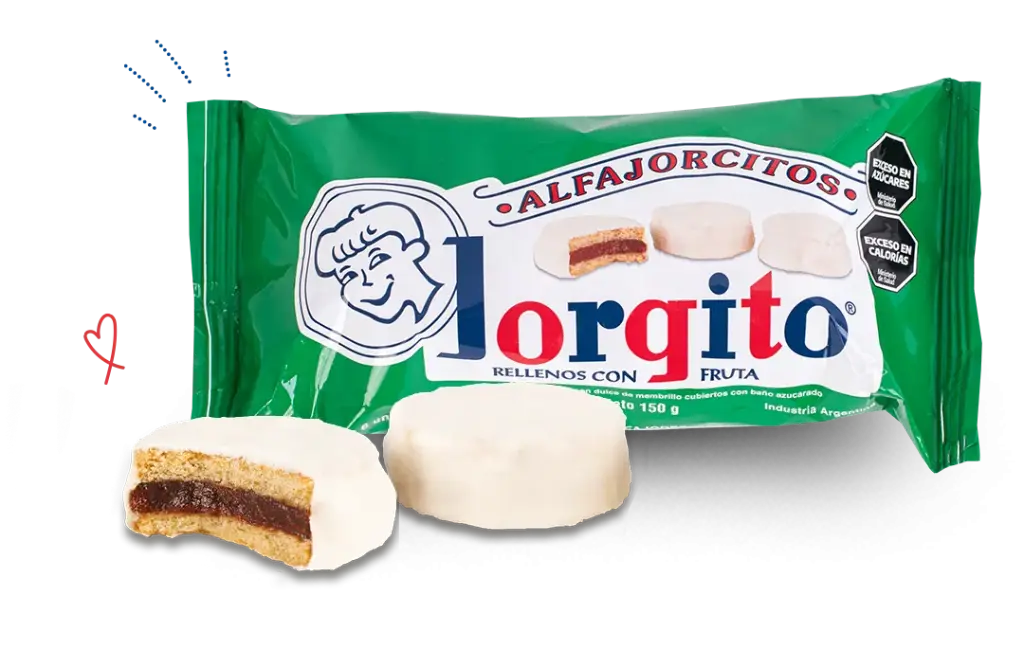 Alfajorcitos Jorgito De Fruta 18x6u