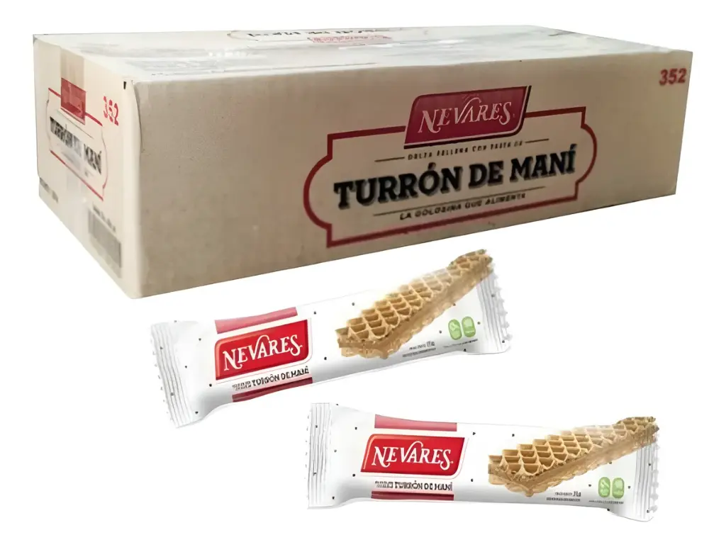 Turron De Mani Nevares 50x25g