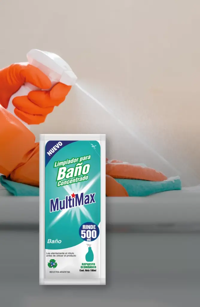Limpiador de Baño Multimax Rinde 500ml x100ml (x36)