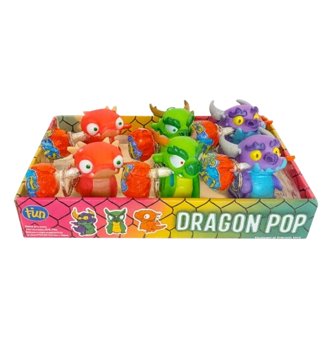 Chupetín Dragones Strawberry x1u (18x6)