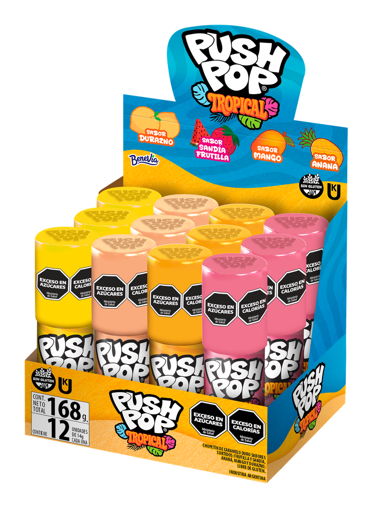 Chupetín Push Pop Tropical x1u (32x12)