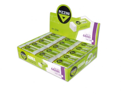 Goma Técnica Pizzini Blanca 44x18x12mm (x30)