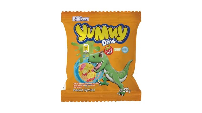 Gomitas Yummy Dino 12u x 30g