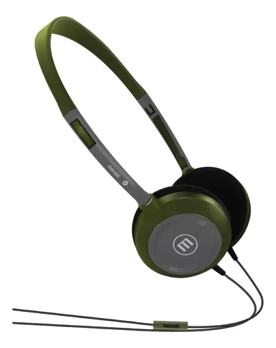 Auriculares Maxell Vincha HP-200 Verde Oliva