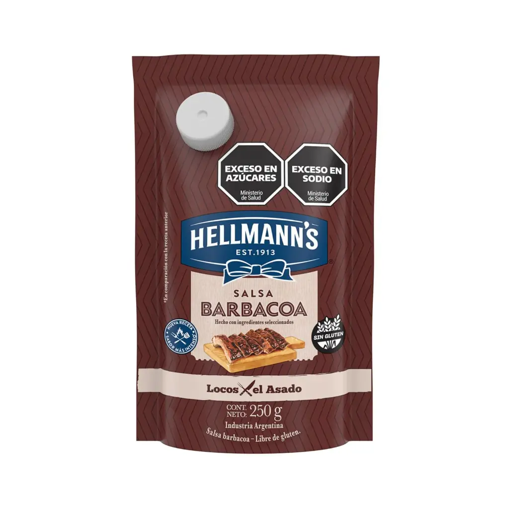 Salsa Barbacoa Hellmanns DP x250g
