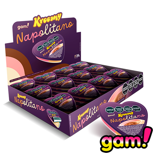 Crema Kroomy Napolitano 12x25g (x36)