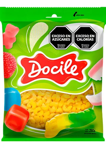 Goma Docile Mini Bananitas x250g (x12) 