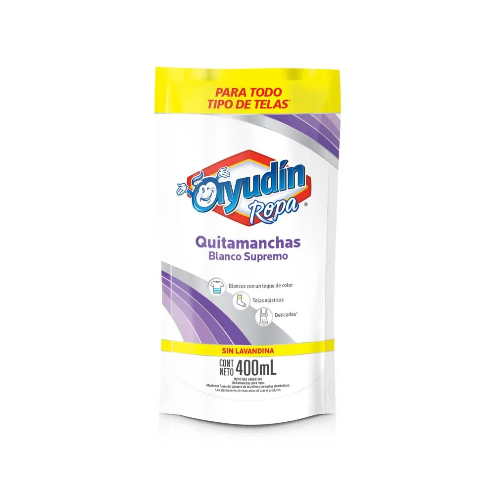 Ayudin Ropa Blanco Supremo DP x400ml (x16)