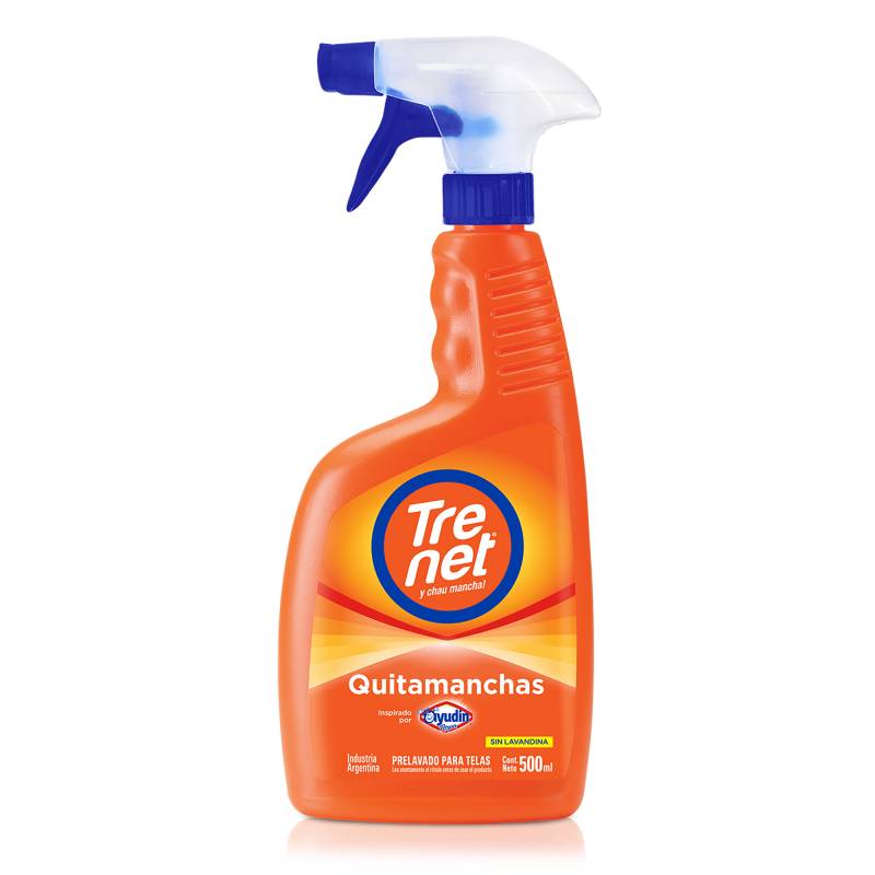 Trenet Prelavado Quitamanchas Gatillo x500ml (x12)