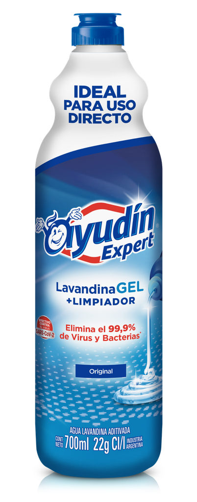 Ayudin Lavandina Gel Original x700ml (x15)