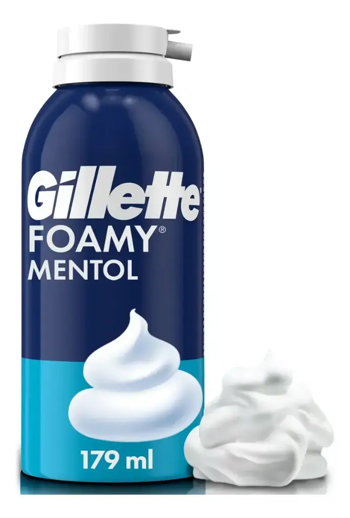 Gillette Espuma Para Afeitar Menthol x175g (x12)