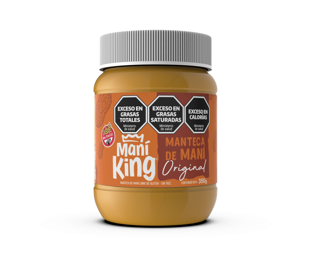 Manteca de Maní King x350g (x12)