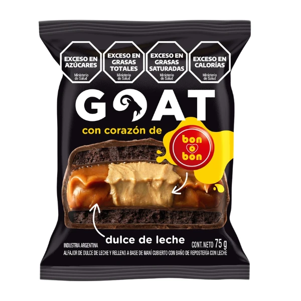 Alfajor Goat Negro x75g (x21)