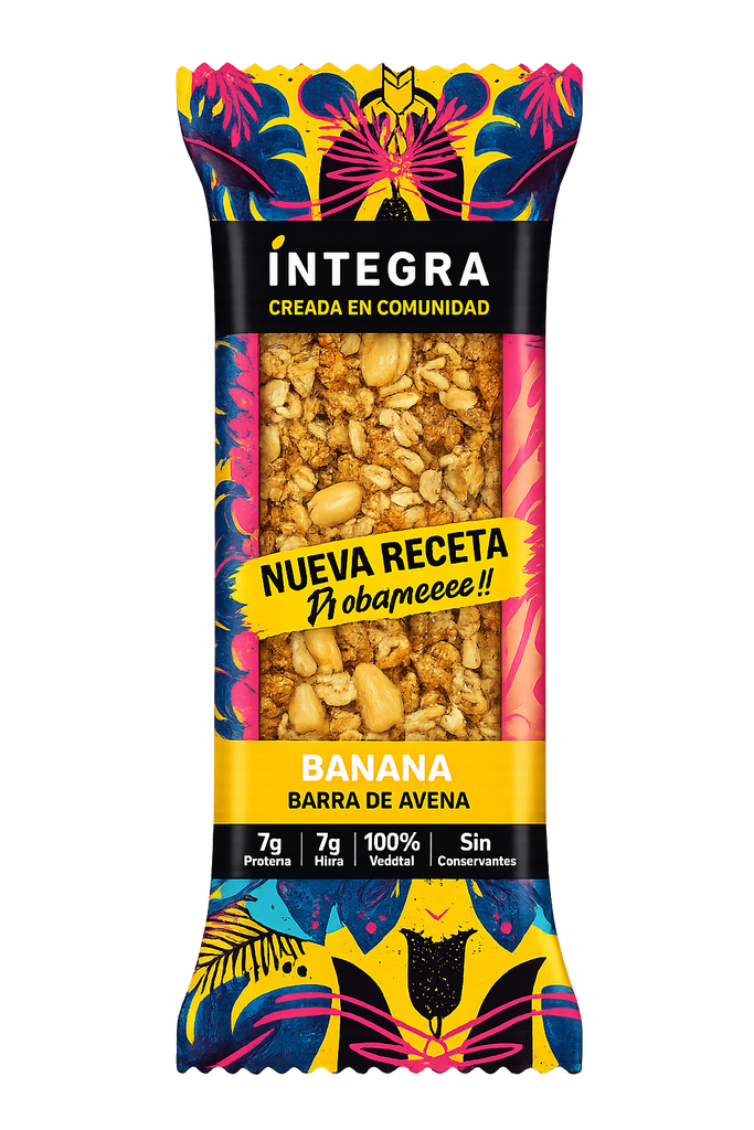 Barra Integra Avena y Banana x40g (16x10)