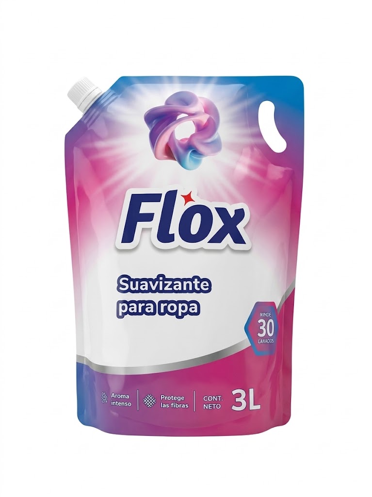 Suavizante Para Ropa Flox DP x3L (x4)