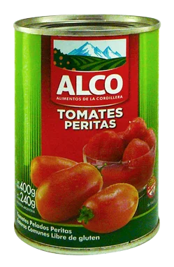 Tomate Perita Pelado Alco x400g (x24)