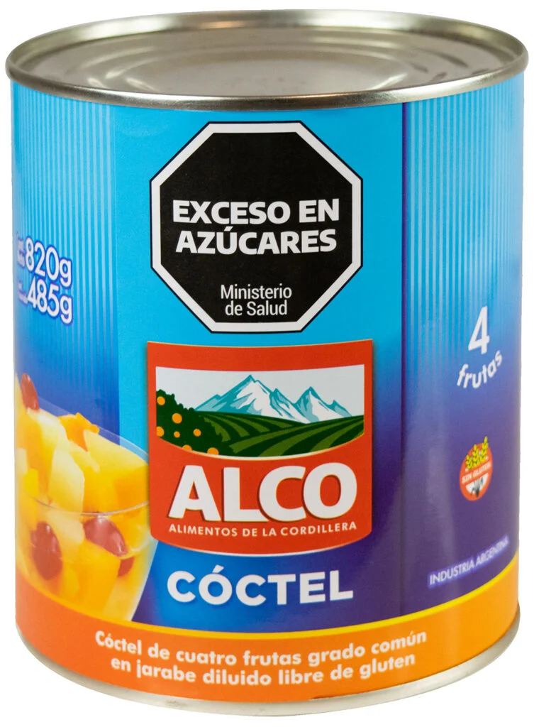 Coctel 4 Frutas Alco x820g (x12)