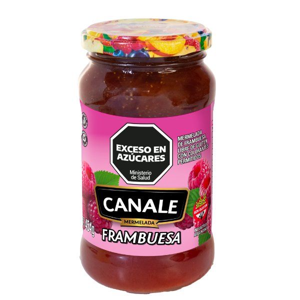 Mermelada Canale Frambuesa x454g (x12)