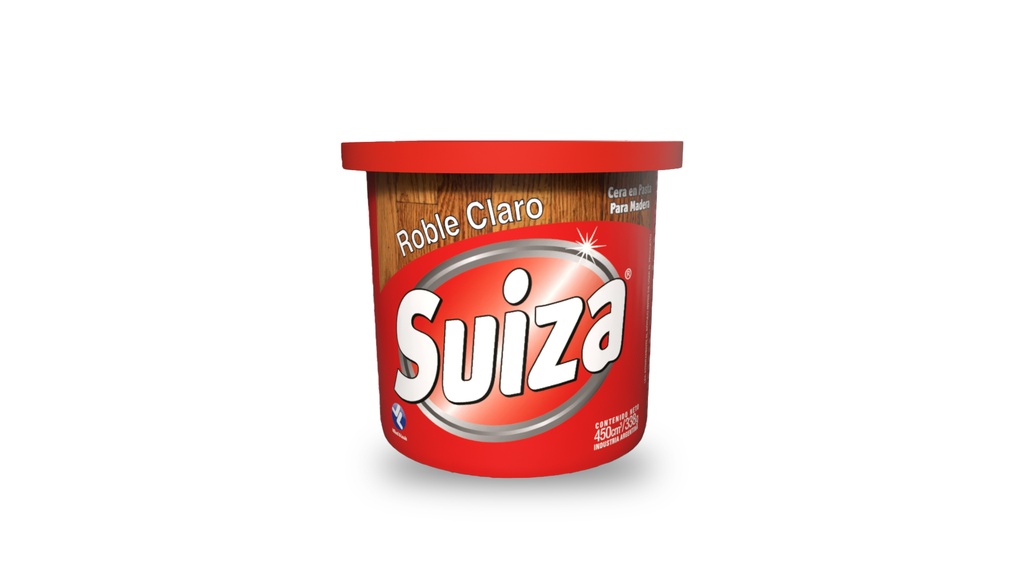 Cera para Madera en Pasta Suiza Roble Claro x338g (x6)