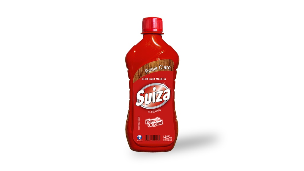 Cera para Madera al Solvente Suiza Roble Claro x425ml (x12)