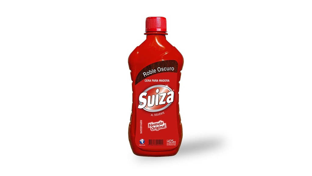 Cera para Madera al Solvente Suiza Roble Oscuro x425ml (x12)