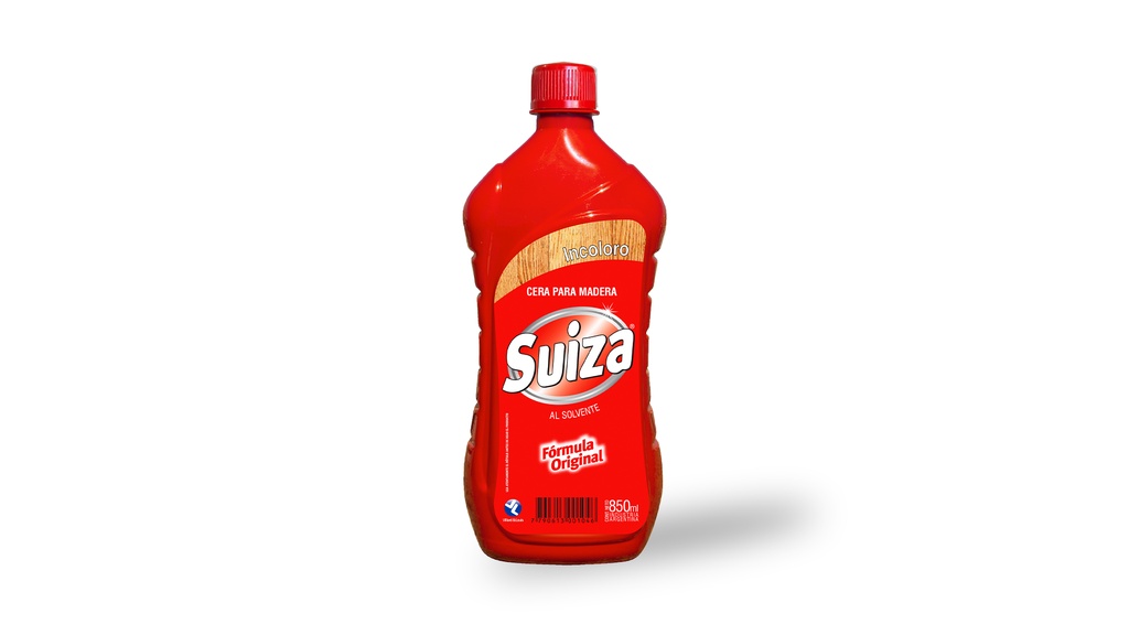 Cera para Madera al Solvente Suiza Natural x850ml (x12)